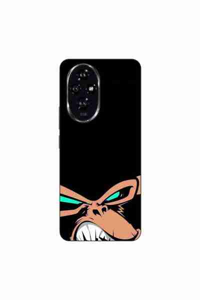 OEM Калъф, съвместим с Honor 200, силиконов гел TPU, с десен на ядосана маймуна