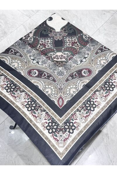 MODA Mi̇ray 120 X 120 cm Ethnic Pattern Nevada Soft Scarf