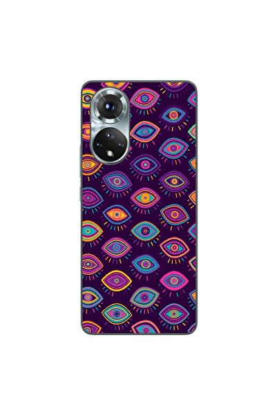 OEM Husa compatibila cu Honor 50 Silicon Gel Tpu Model Tribal Eyes