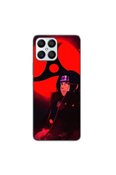OEM Θήκη συμβατή με Honor X8 4G Σιλικόνης Gel TPU με σχέδιο Itachi Sharingan