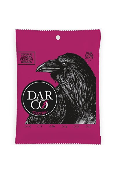 Generic Brand Strings D930 Darco Electric Guitar Set Extra Light - 0.09 - 0.42