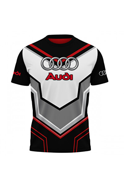 OEM Tricou barbati Audi , maneca scurta multicolor D056