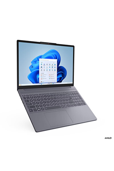 LENOVO آيديا باد سليم 3 بمعالج AMD Ryzen 7-170، ذاكرة وصول عشوائي 8 جيجابايت، قرص صلب SSD M.2 بسعة 512 جيجابايت، رسومات AMD Radeon 680M، شاشة 15.3 بوصة WUXGA بدقة 1920x1200، نظام تشغيل دوس مجاني - لون رمادي لونا