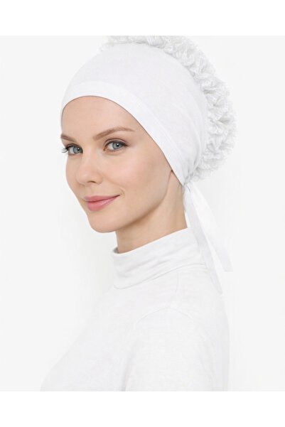 Bilenler Ruffled Bonnet Seamless Flexible Structure