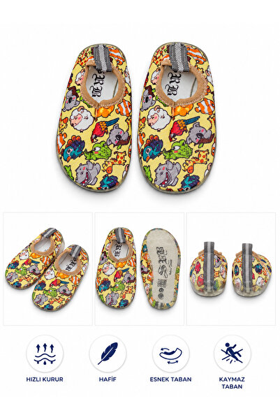 SERABİEN Unisex Children's Non-Slip Sole Sea Pool Beach Slippers