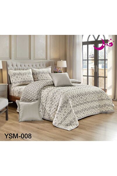 Moon Double Bed Compressed Quilted Summer Microfiber 6 Pieces - 230*250 - Com...