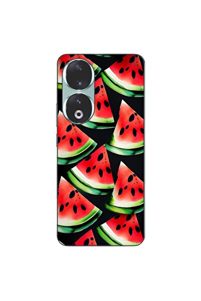OEM Husa compatibila cu Honor 90 5G Silicon Gel Tpu Model Watermelon Slices