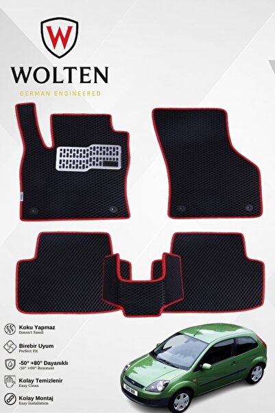w wolten german engineered FİESTA-FORD-(2002-2008) İÇİN EVA İÇ PASPAS TAKIMI ...