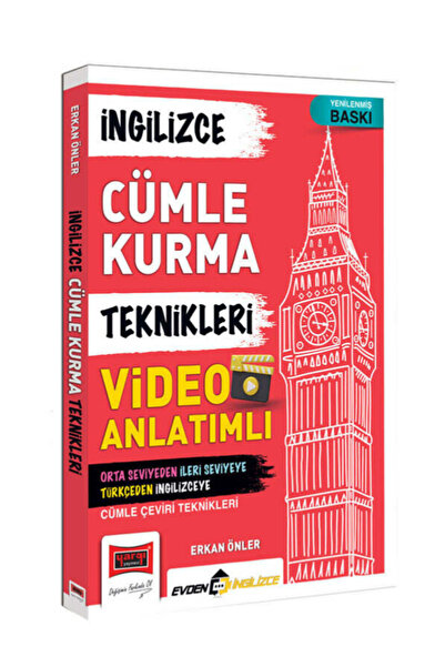 Yargı Yayınları English Sentence Construction Techniques with Erkan Önler, Vi...