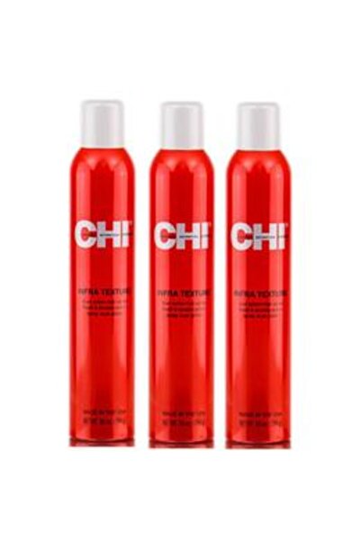 Chi Pachet 3 x Spray pentru Stralucire cu Fixare - Farouk Infra Texture Hair ...