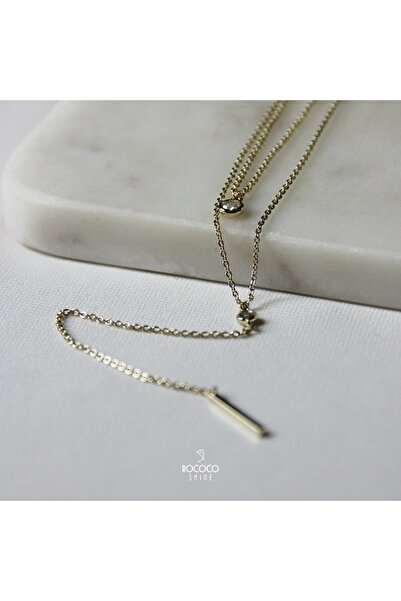 Rococo Shine Çoklu İpekyol Kolye✨