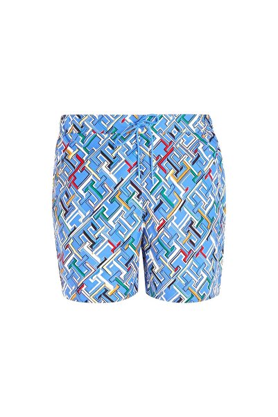 Tommy Hilfiger Costum de baie bărbătesc SF, mărime M, cu șnur și imprimeu
