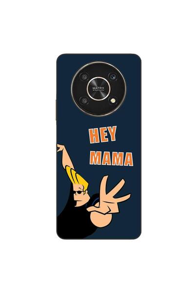 OEM Case compatible with Honor X30 Silicone Gel Tpu Pattern Message Hey Mom