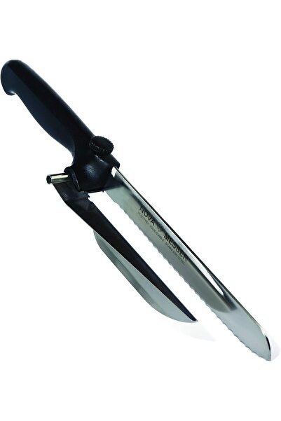 Nova Bread Knife with Spacer for Bread, Sausage, Cheese, Stained Cheese, Stai...