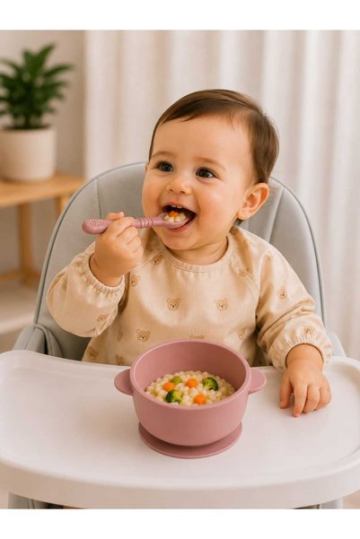 ERMA HOME وعاء طاولة/وعاء سيليكون مقاوم للتسرب وخالي من مادة BPA