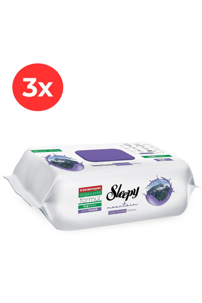 Sleepy 3x EASY CLEAN Șervețele umede pentru multiple suprafețe, Briză de munt...
