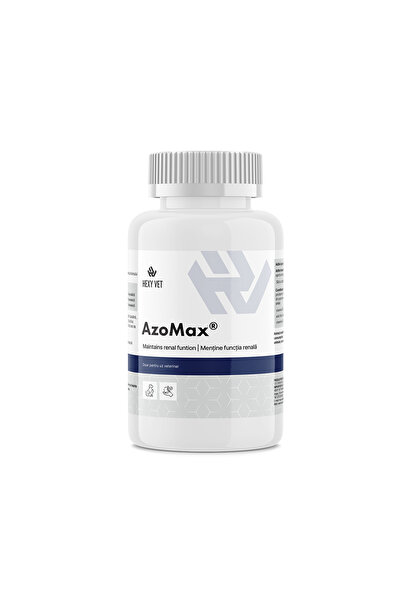 HEXYVET PHARMA AzoMax – Supliment pentru functia renala la caini si pisici, s...