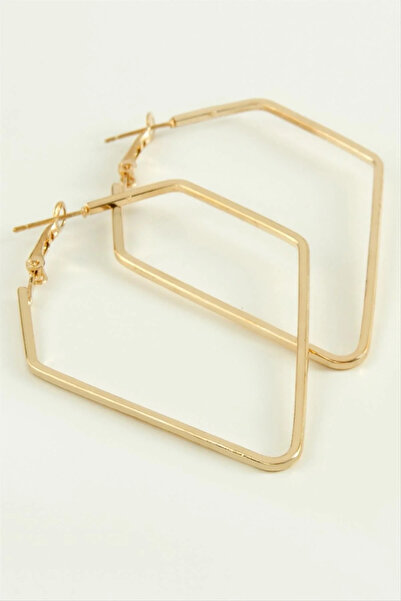 Marsilyan Nvdn- Quadrilateral Hoop Earrings 7 cm Iegrs-Nvdn1