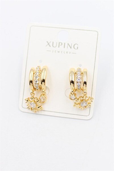 atastore2017 Multi-Look Earrings with Stones - Gold
