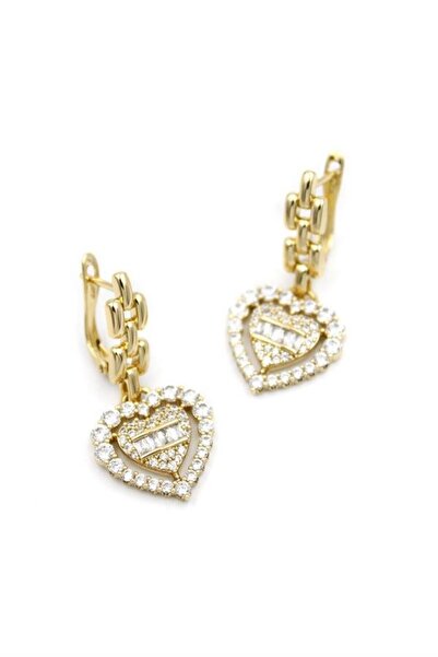 atastore2017 Heart Earrings - Gold