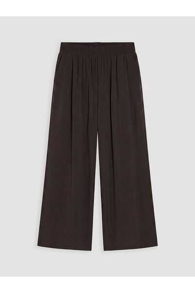 LC Waikiki Lcw Modest Elastic Waist Wide Leg Women's Trousers