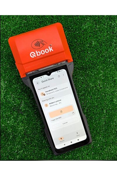 QBOOK جهاز الكاشير المحمول وطباعة الفواتير TA-50 من TA POS، يدعم قراءة البارك...