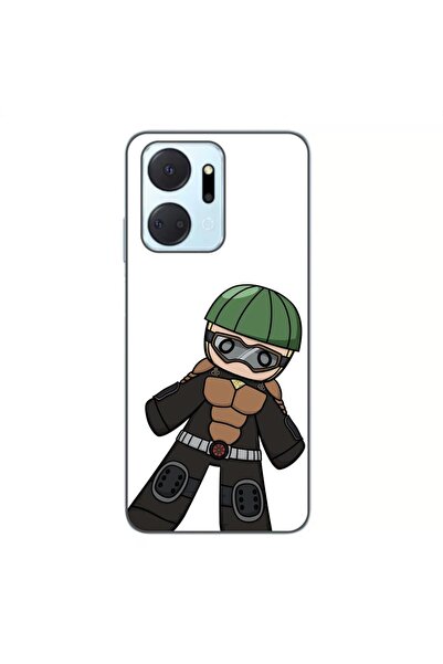 OEM Husa compatibila cu Honor X7a Silicon Gel Tpu Model One Punch Man Mumen R...