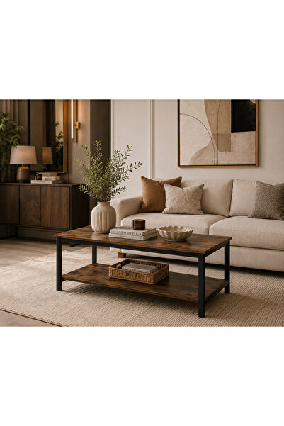 N.zone طاولة قهوة مودرن فاخرة بقياس 120×60 سم وارتفاع 43 سم — تصميم أنيق بلمس...