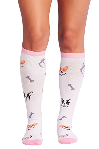 Cherokee Footwear Κάλτσες Συμπίεσης Cherokee Dog Love 10-15 mmHg, Μέχρι το Γό...