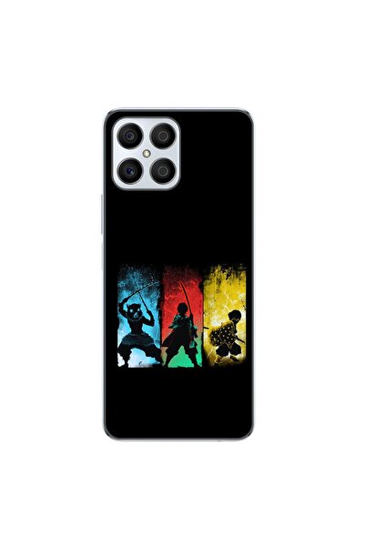 OEM Husa compatibila cu Honor X8 Silicon Gel Tpu Model Demon Slayer Team