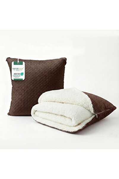 COTTON HOME ® DIY Sherpa Blanket 160x220cm - Ultra-Soft Velvet Throw Blanket,...