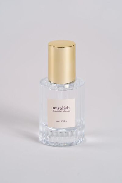 auralish Keratin Hair Oil Serum 45ml Repair & Shine Treatment for Dry & Damag...