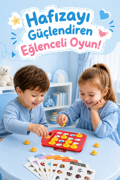 M&H 3-piece game set - ice kingdom - color matching game - memory matching game - educational and learning game set