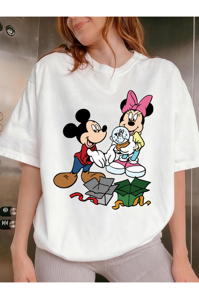 SAUDI DISNEYLAND disneyland Men and Women's 100% Cotton T-Shirt - Oversized C...