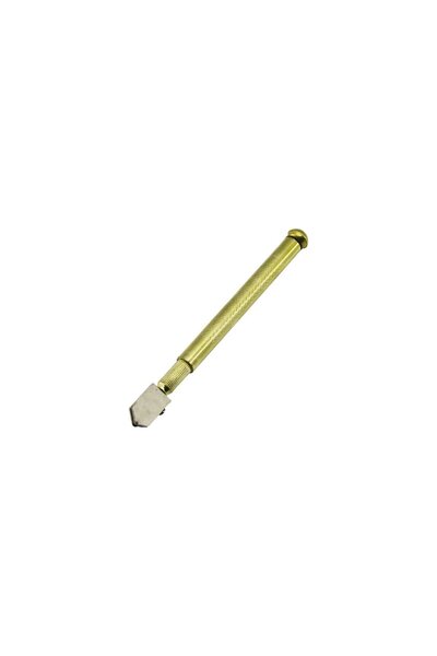 Greathings RODI GLASS CUTTING TOOL ( CAM KESME ) ELMASI ( GOLD METAL SAPLI )