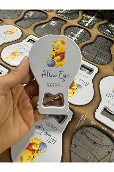Moda Glo Winnie The Pooh Konsept Balon Açacak Magnet 30 adet