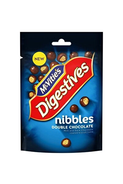 McVities Dig Nibbles Dbl Choc 120g