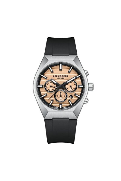 Lee Cooper Men's MULTIFUNCTION Rose Gold Dial Watch - LC08388.300