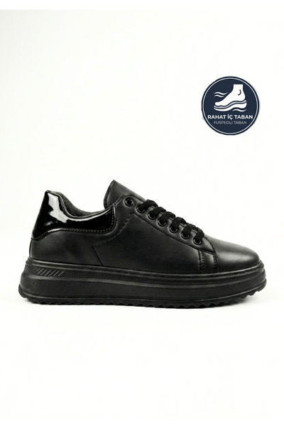 Godystep Umbra Black Men's Perforated Detailed Fusped Comfortable Sole Daily ...