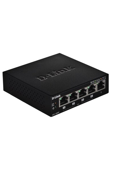 D-Link DES-1005P - Neadministrat - L2 - Fast Ethernet (10/100) - Full duplex ...