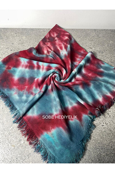 Sobe Hediyelik Batik Cotton Scarf Writing – Casual Writing Headscarf 105X105 cm