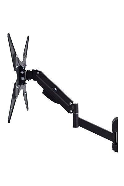 Maclean Suport TV sau monitor negru MC-784 cu arc pe gaz pentru ecrane de 32 ...