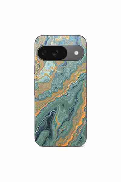 OEM Husa compatibila cu Google Pixel 9 Pro Silicon Gel Tpu Model Forest Flame...