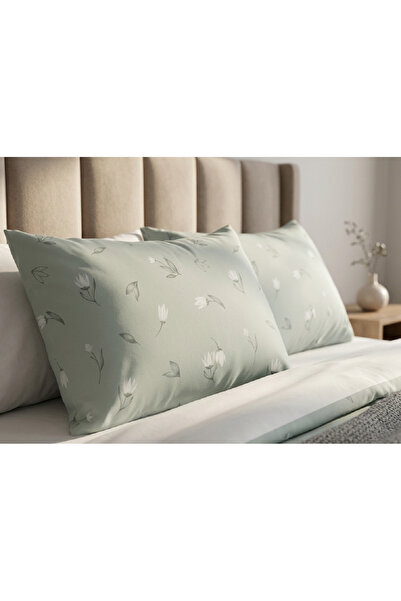 ARTUNHOME Floral Patterned Pillowcase Set 50X70 cm (2 Pieces) – Stylish and N...