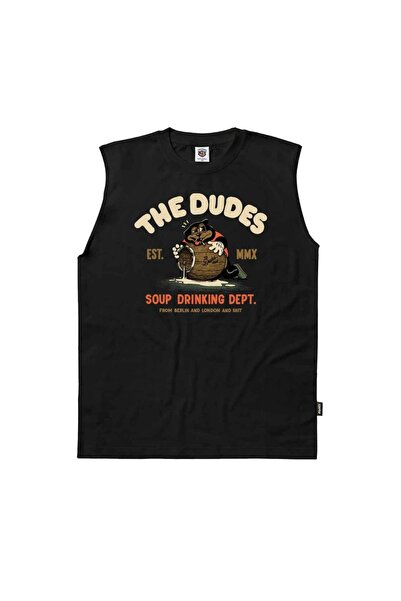 The Dudes ΣΟΥΠ ΝΤΡΙΝΚΙΝΓΚ ΚΛΑΣΙΚΟ ΦΑΝΕΛΑΚΙ ΜΑΥΡΟ Μ