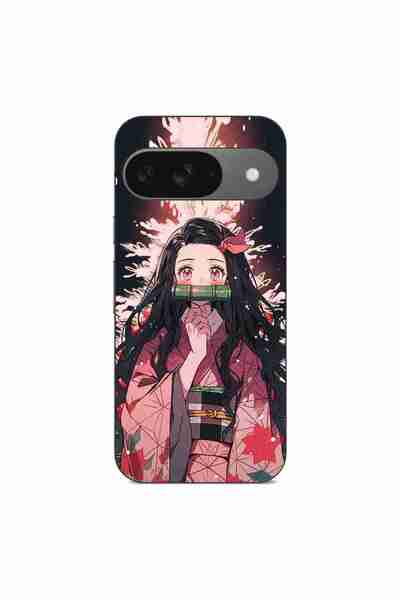OEM Husa compatibila cu Google Pixel 9 Silicon Gel Tpu Model Demon Slayer Nezuko