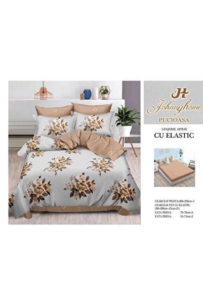 Pucioasa Lenjerie de pat Finet 6 piese cu elastic-T212