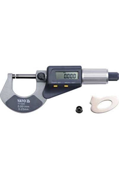 yato Micrometru Cu Afișaj Digital 0-25Mm