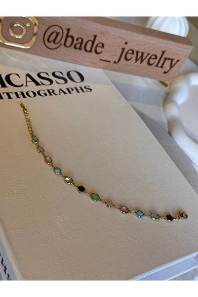 Bade Jewelry سوار أنيق من الفولاذ المقاوم للصدأ من Xuping Gold بتصميم دائري و...