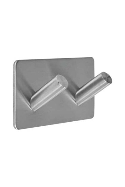 FALA Cârlig Dublu Pentru Prosop Cu Dublu Adeziv 45X90X25Mm, Gama Steely